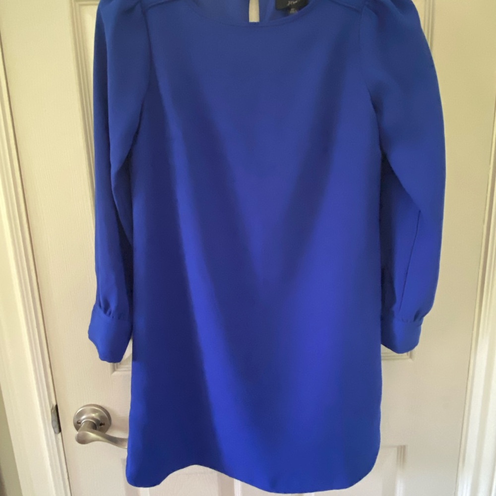 J. Crew Cobalt Blue Blouse
